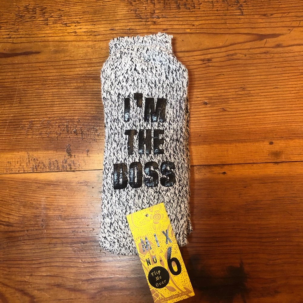 "I'm not bossy, I'm the boss" Cozy Socks